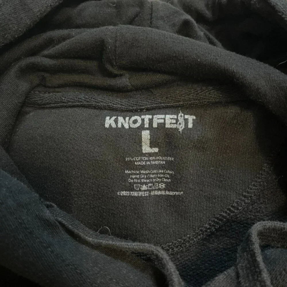 Slipknot Knotfest 2022 Tour Hoodie - Large - Picture 4 of 5